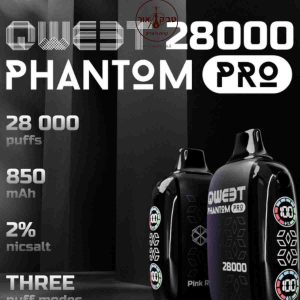 QWEET PHANTOM PRO סיגריה חד פעמית 28000 שאיפות